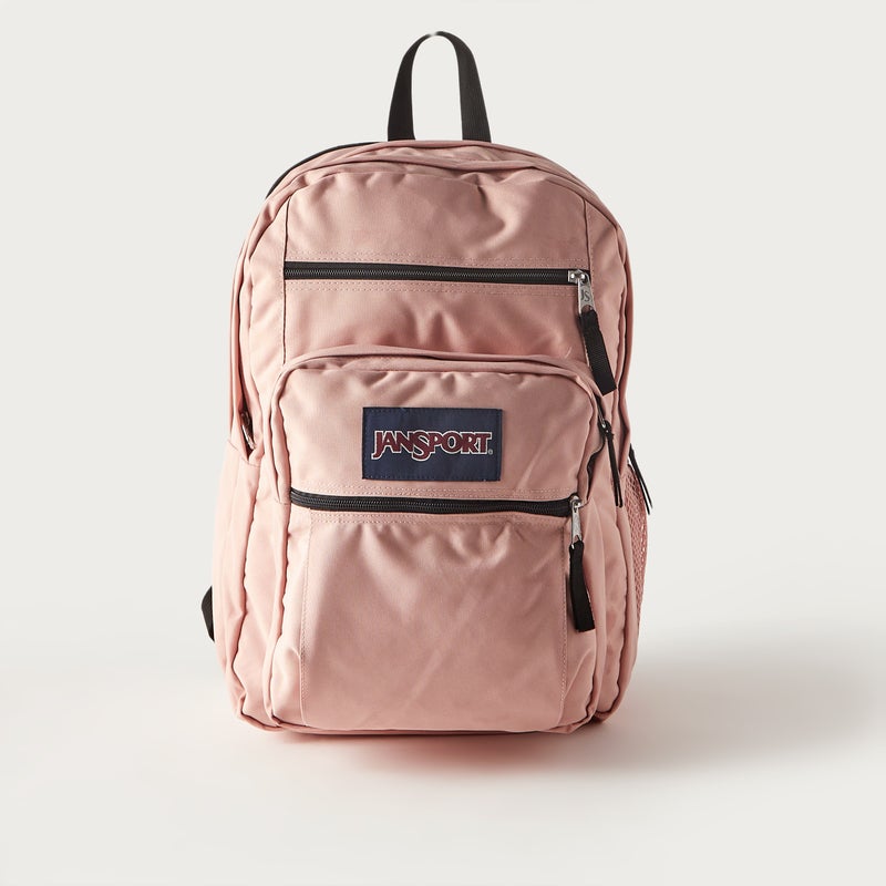 JANSPORT حقيبة ظهر وردية صلبة للفتيات - Image 1